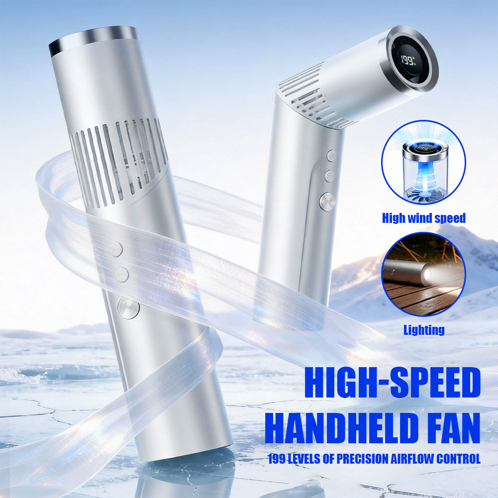 Outdoor Camping Ventilator - Mini Handheld Fan 20000 RPM Brushless