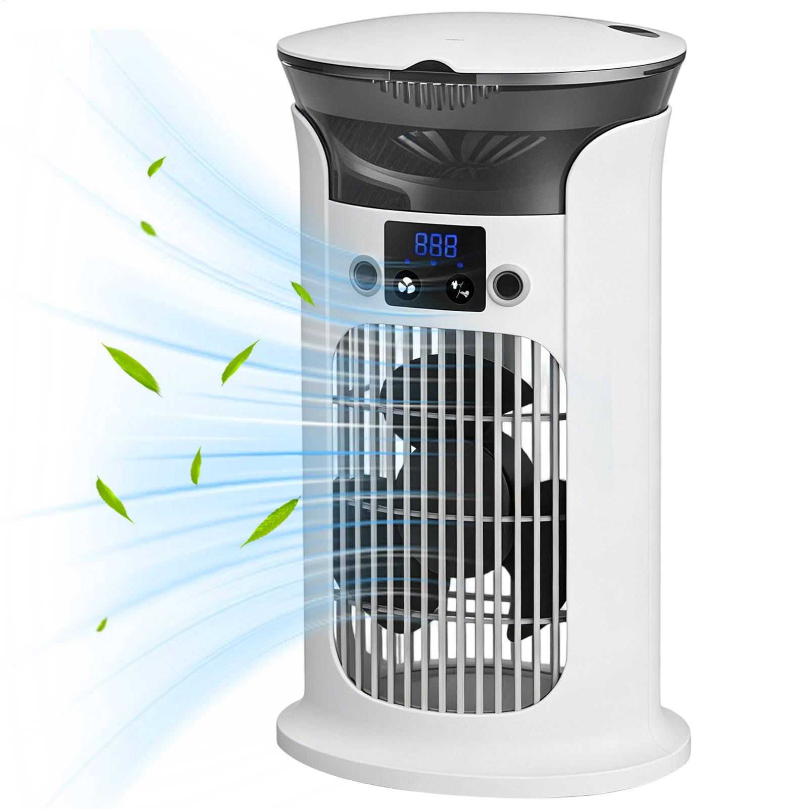 Outdoor Camping Ventilator - Portable Adjustable Standing Desk Fan with