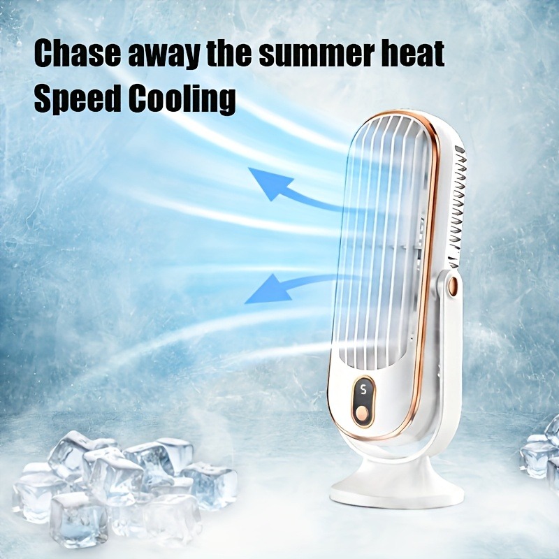 Outdoor Camping Ventilator - Portable Stylish Cooling Fan, Dual Motor
