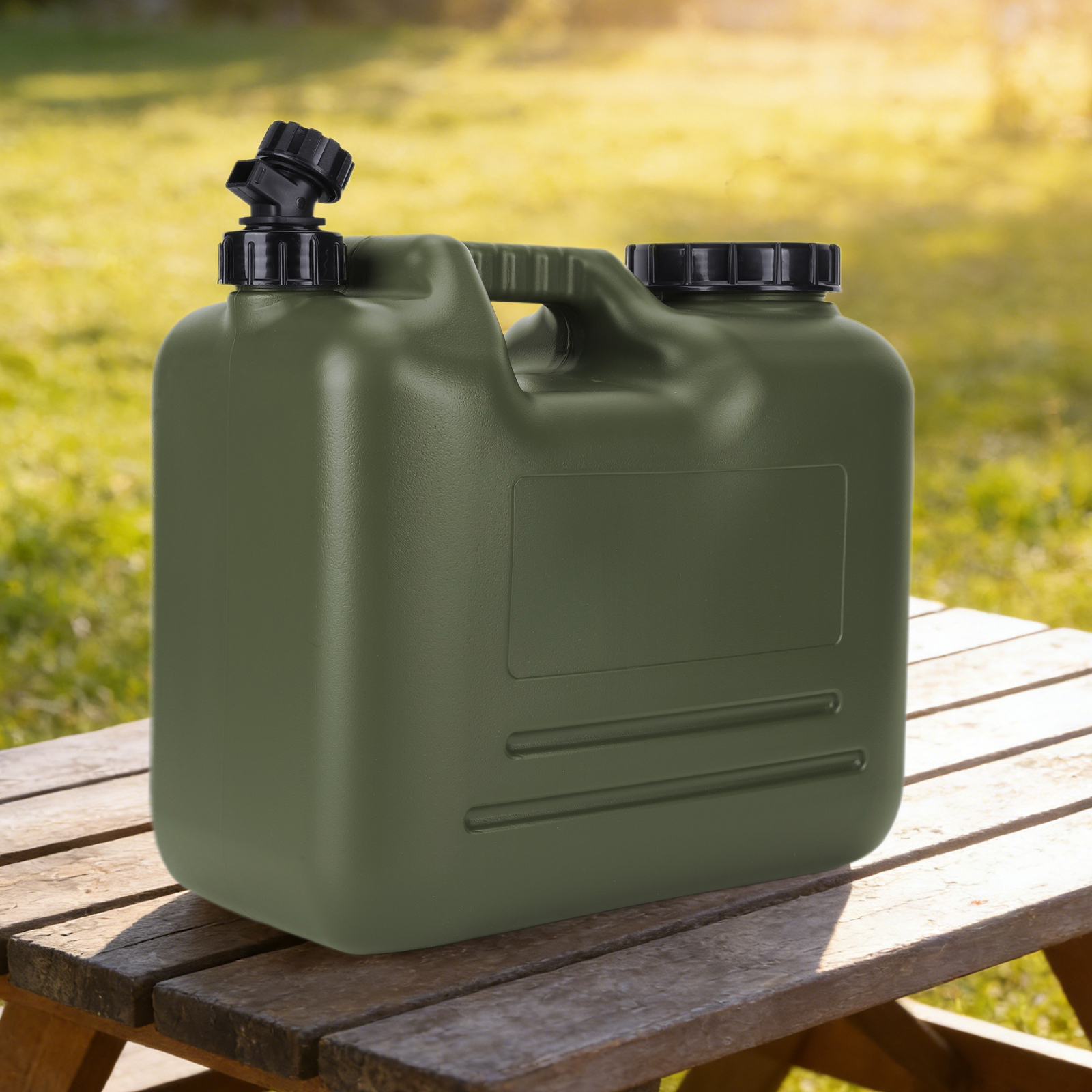 Outdoor Camping Water Jug - 10L/12L/15L/18L/20L Water Containers with Spigot Camping