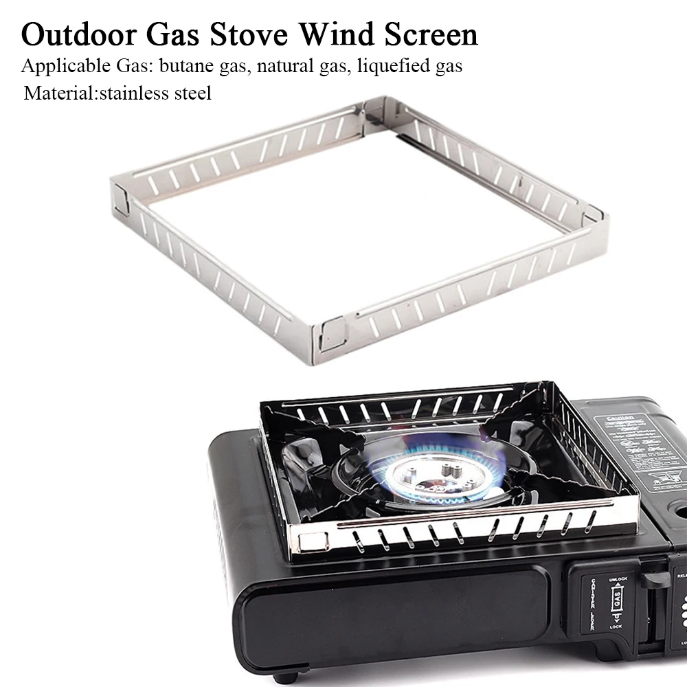 Outdoor Gas Stove Wind Screen  - Outdoor Gas Camping Oven 리뷰 및 가격
