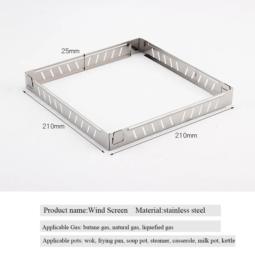 Outdoor Gas Stove Wind Screen  - Outdoor Gas Camping Oven 리뷰 및 가격