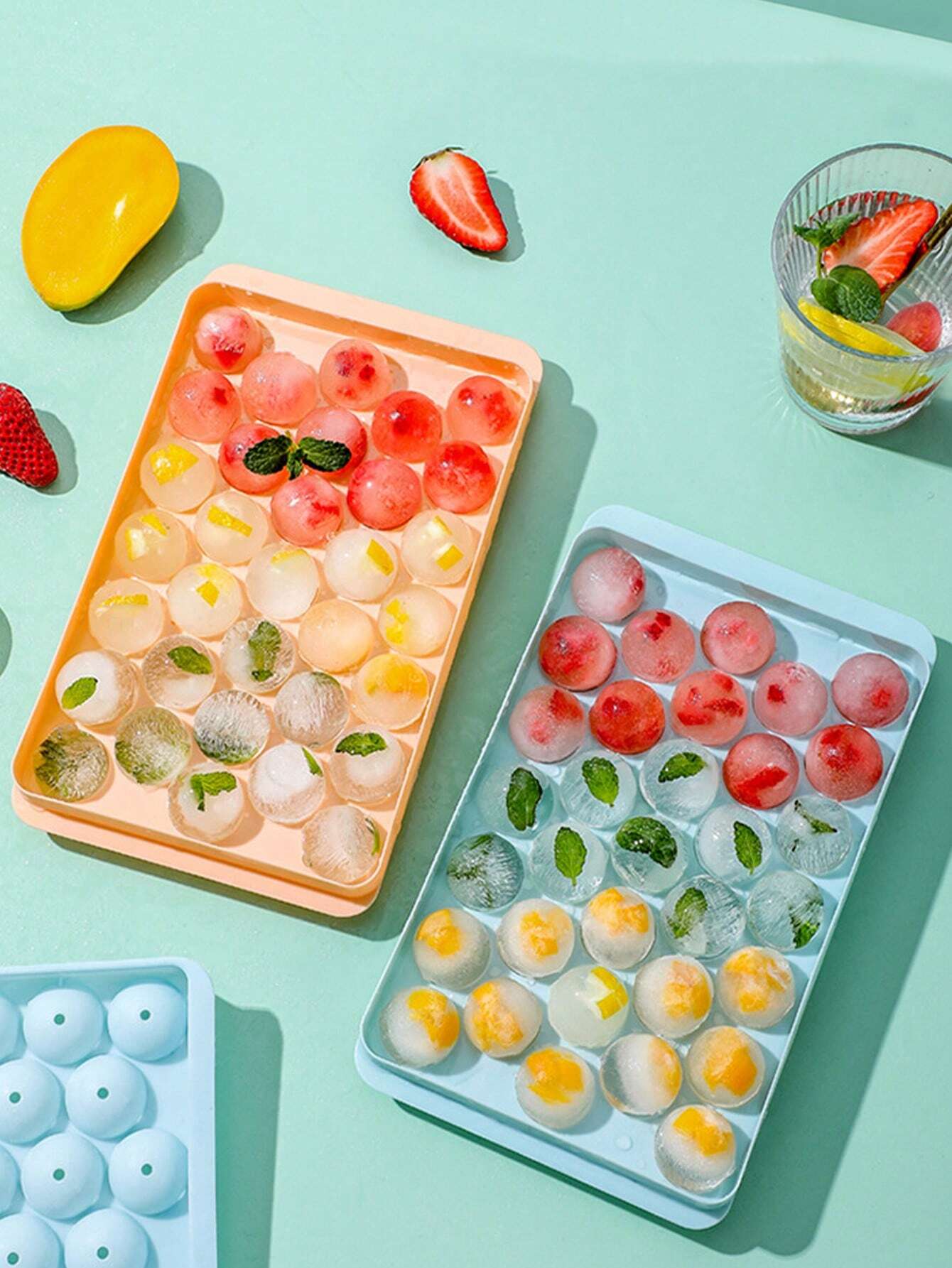 1pc Round Ice Cube Tray With L - Outdoor Camping Set 리뷰 및 가격