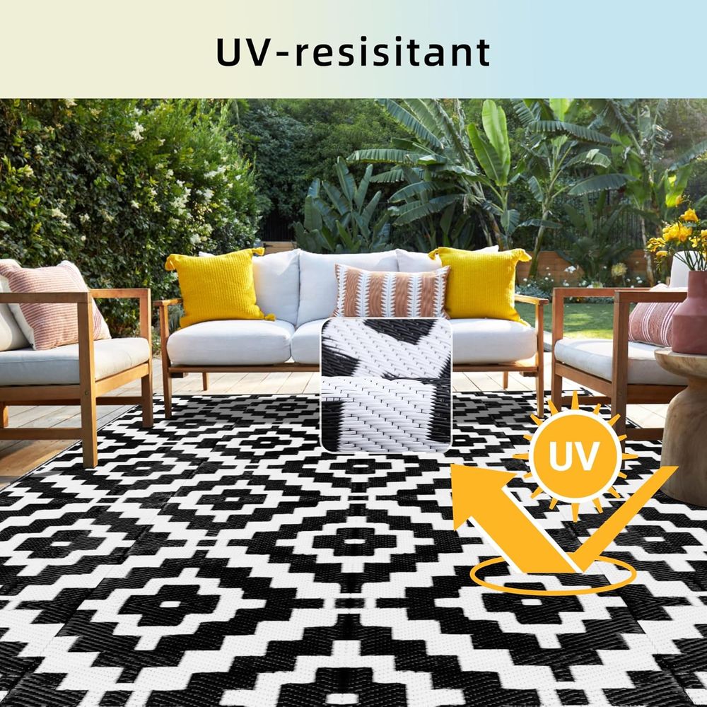 Outdoor Rug 5x8 Waterproof Rev - Outdoor Camping Decke 리뷰 및 가격