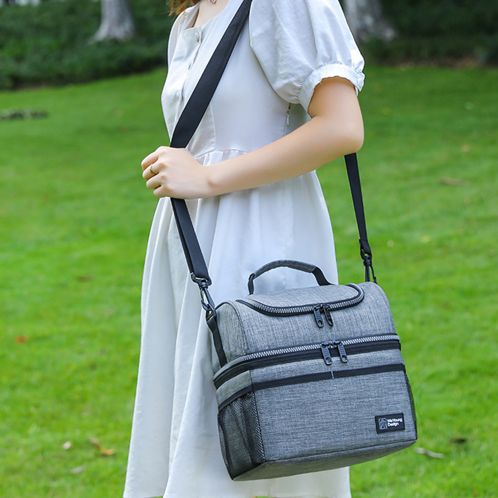 Insulated Lunch Bag Double Dec - Outdoor Camping Decke 리뷰 및 가격