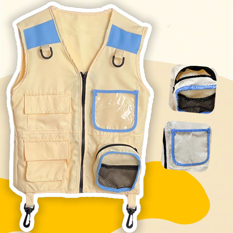 Children Explorer Vest Pretend - Outdoor Camping Activities For Kids 리뷰 및 가격