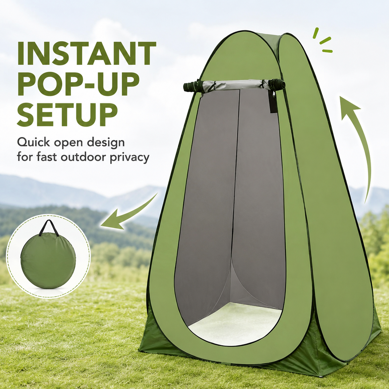 Portable Privacy Tent, Pop-Up  - Outdoor Camping Toilet Tent 리뷰 및 가격