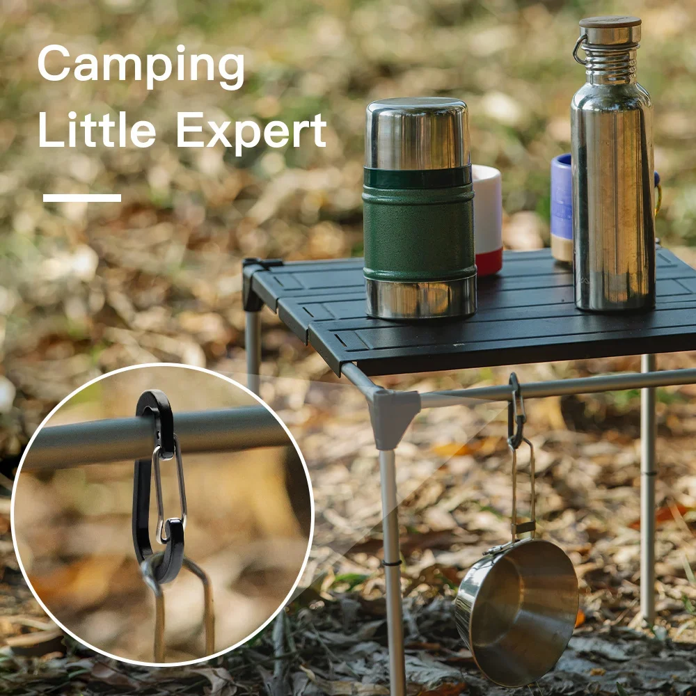 6/12PCS Carabiner Clip Set Tou - Camp Utensil Set 리뷰 및 가격