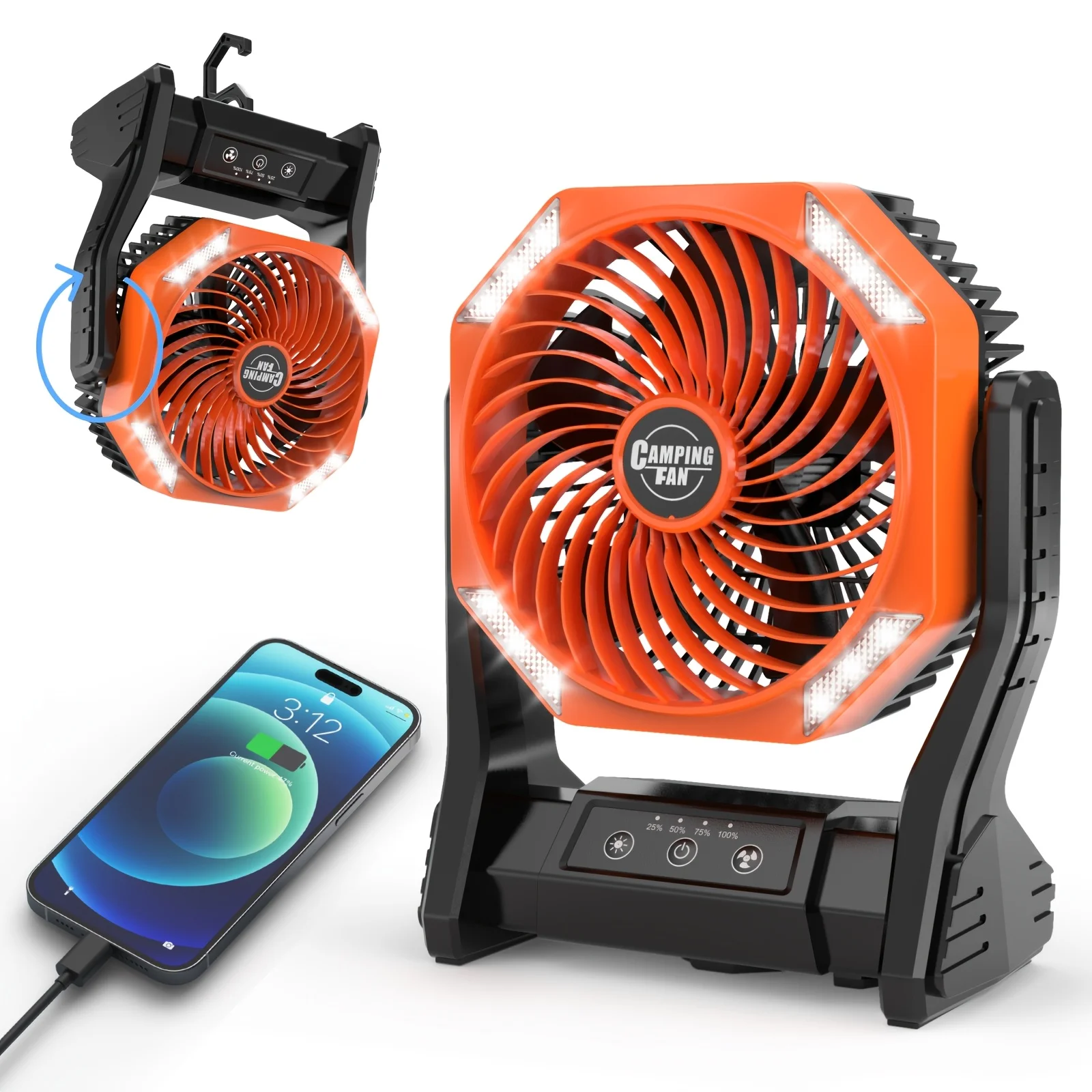 DDHOME 20000mAh Camping Fan wi - Outdoor Camping Table 리뷰 및 가격