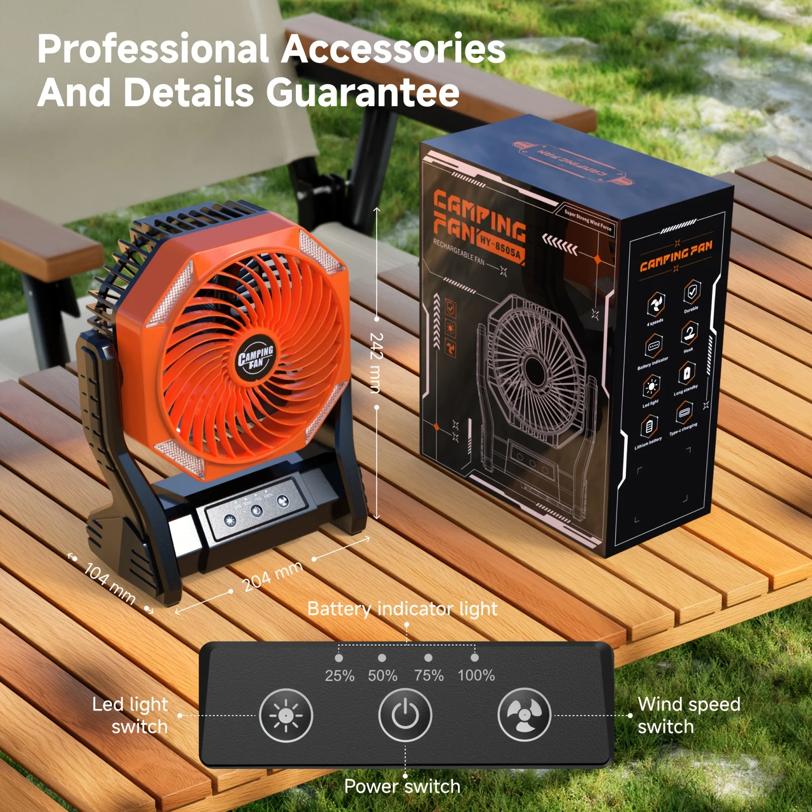 DDHOME 20000mAh Camping Fan wi - Outdoor Camping Table 리뷰 및 가격