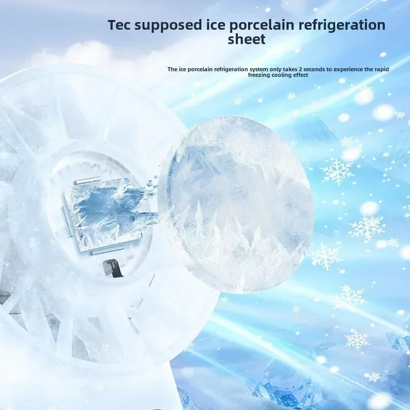 Ice-cooling high-speed handhel - Outdoor Camping Ventilator 리뷰 및 가격