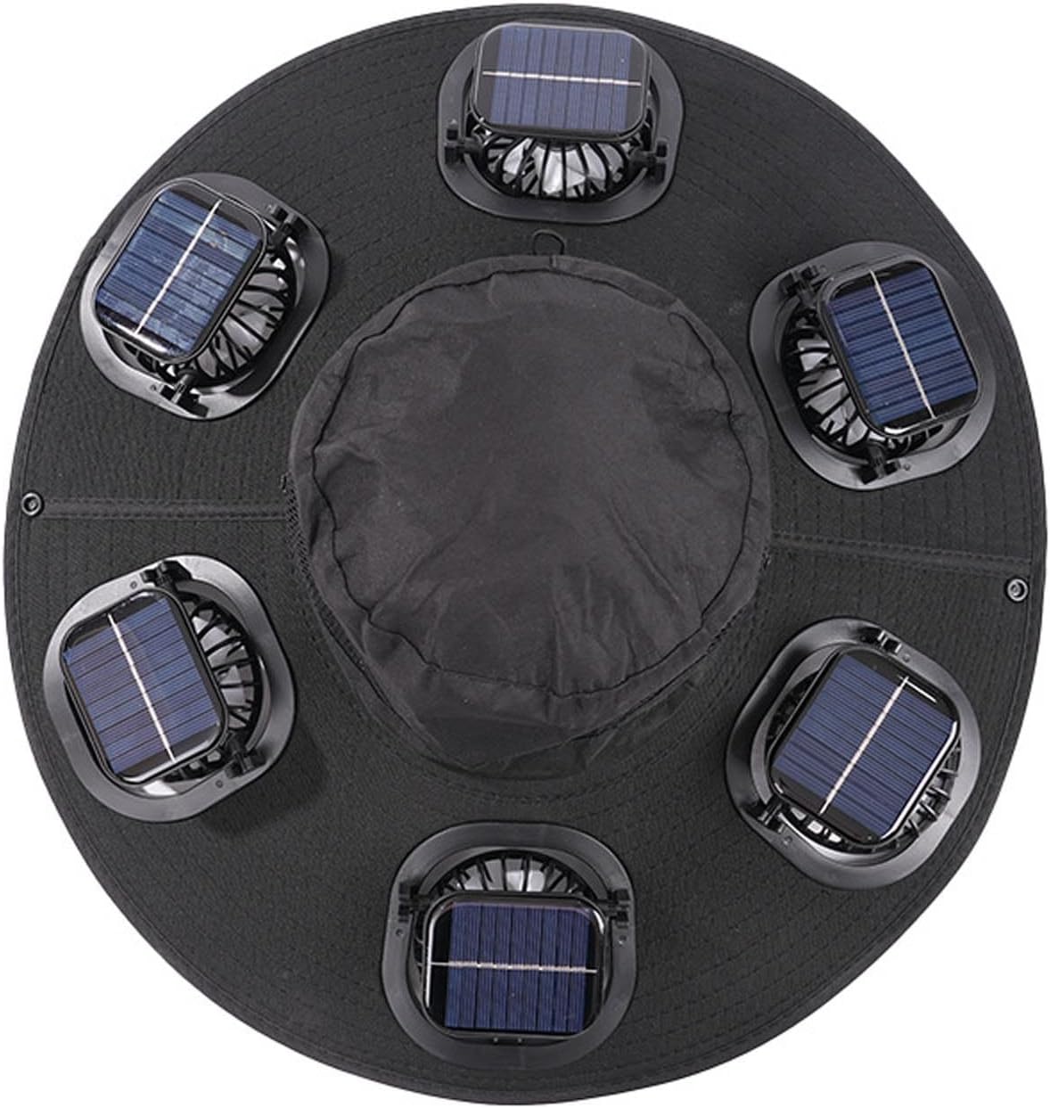 Hot 6 Fans Solar Fan Hat Breat - Outdoor Camping Ventilator 리뷰 및 가격