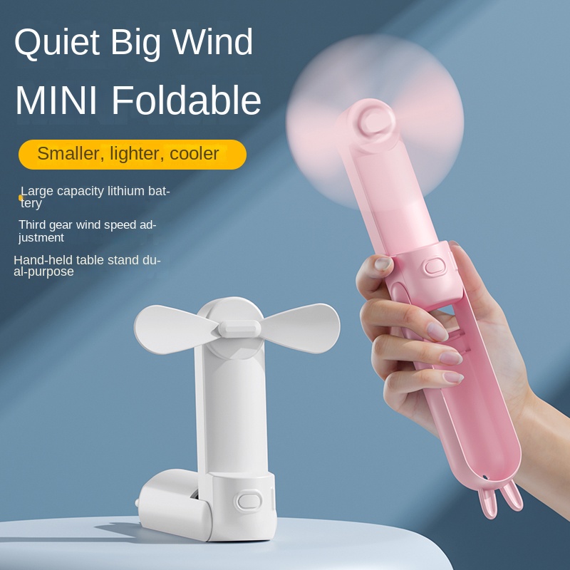 1PCS Cute Rabbit 500mAh Mini S - Outdoor Camping Ventilator 리뷰 및 가격