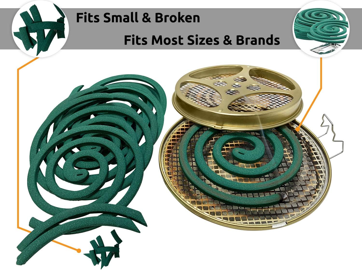 Portable Mosquito Coil Holder  - Outdoor Camping Decke 리뷰 및 가격