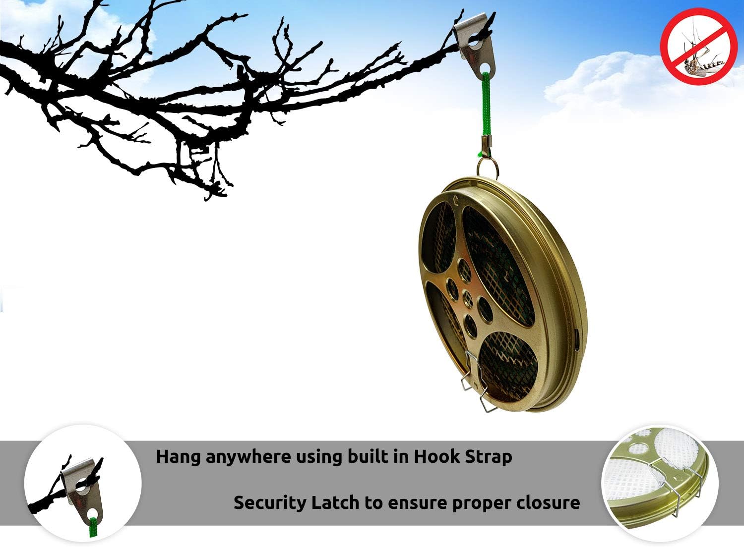 Portable Mosquito Coil Holder  - Outdoor Camping Decke 리뷰 및 가격