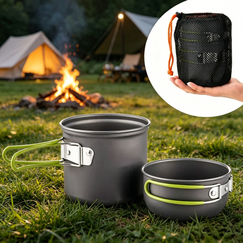 Ultralight Camping Pot Set Out - Camp Utensil Set 리뷰 및 가격