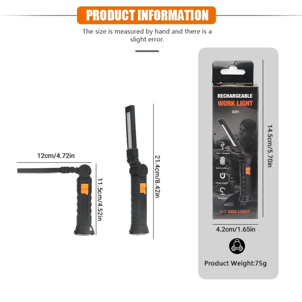 Portable COB LED Flashlight US - Outdoor Camping Light Portable 리뷰 및 가격