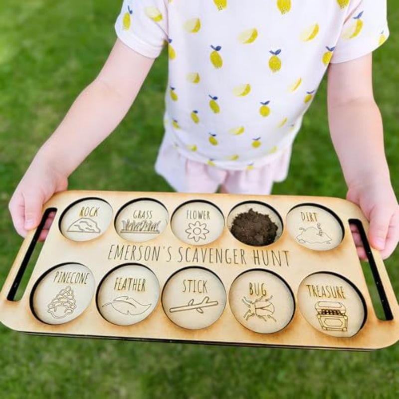 Portable Wooden Bug Scavenger  - Outdoor Camping Activities For Kids 리뷰 및 가격