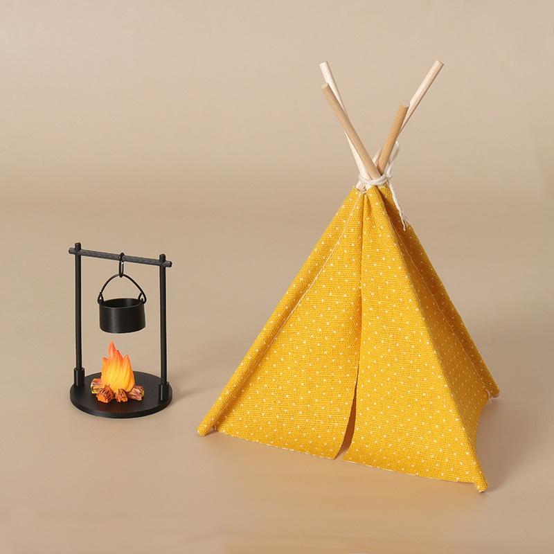 1:12 Scale Camping Tent Model  - Outdoor Camping Set 리뷰 및 가격