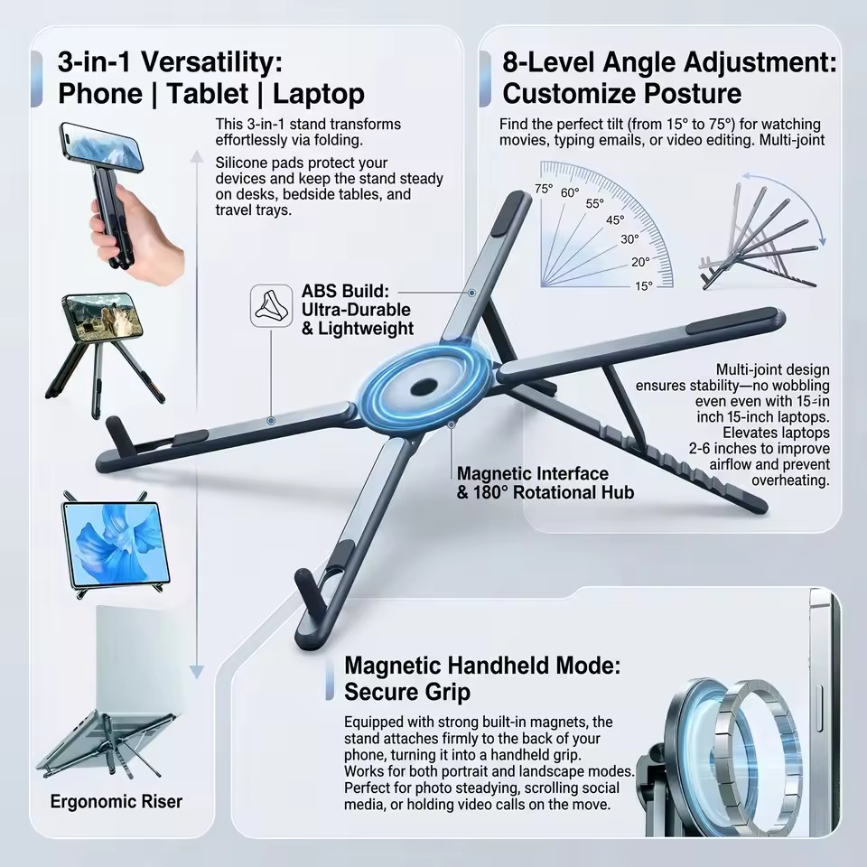 Portable Magnetic Phone Holder - Outdoor Camping Table 리뷰 및 가격
