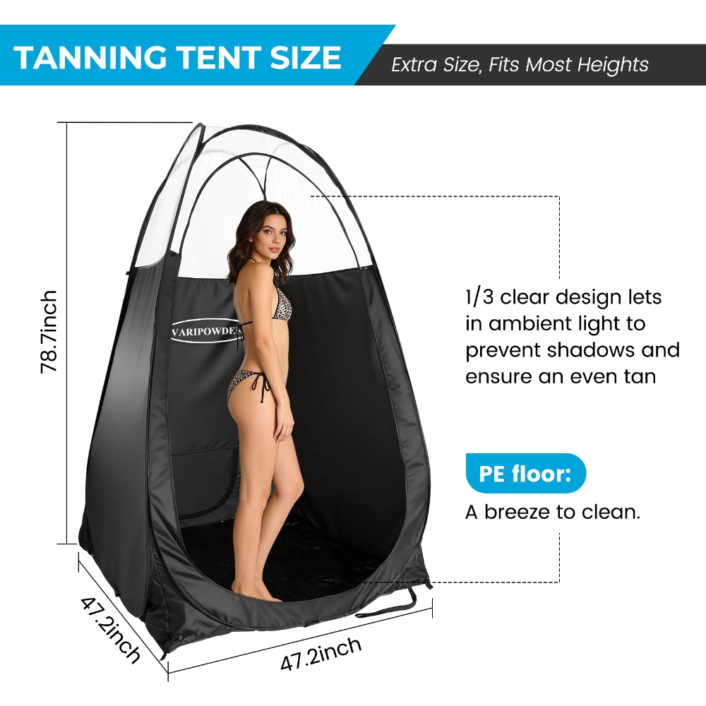 Black Spray Tanning Tent Porta - Outdoor Camping Toilet Tent 리뷰 및 가격