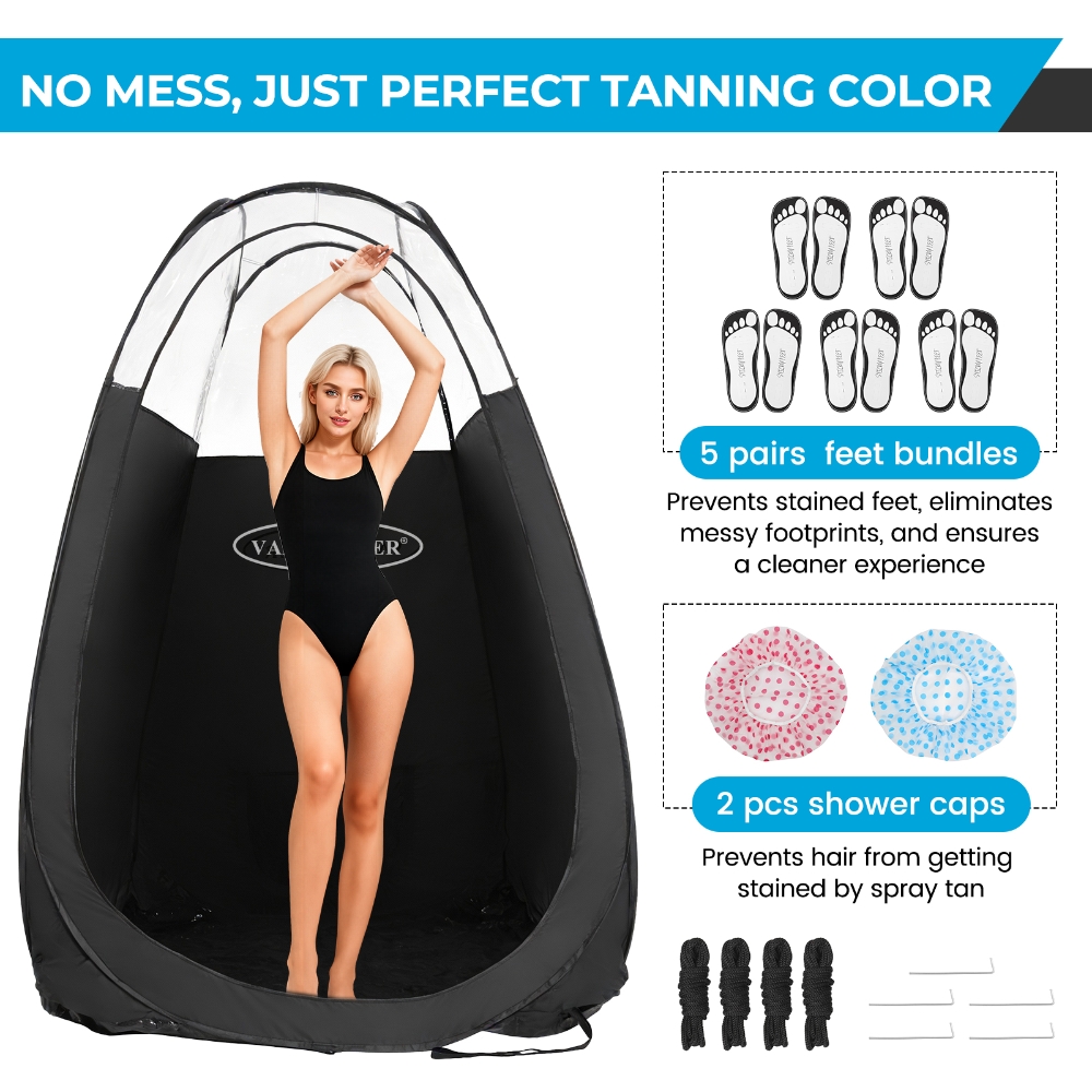 Black Spray Tanning Tent Porta - Outdoor Camping Toilet Tent 리뷰 및 가격
