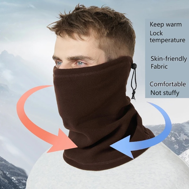 Winter Neck Warmer Gaiter Scar - Outdoor Camping In Winter 리뷰 및 가격