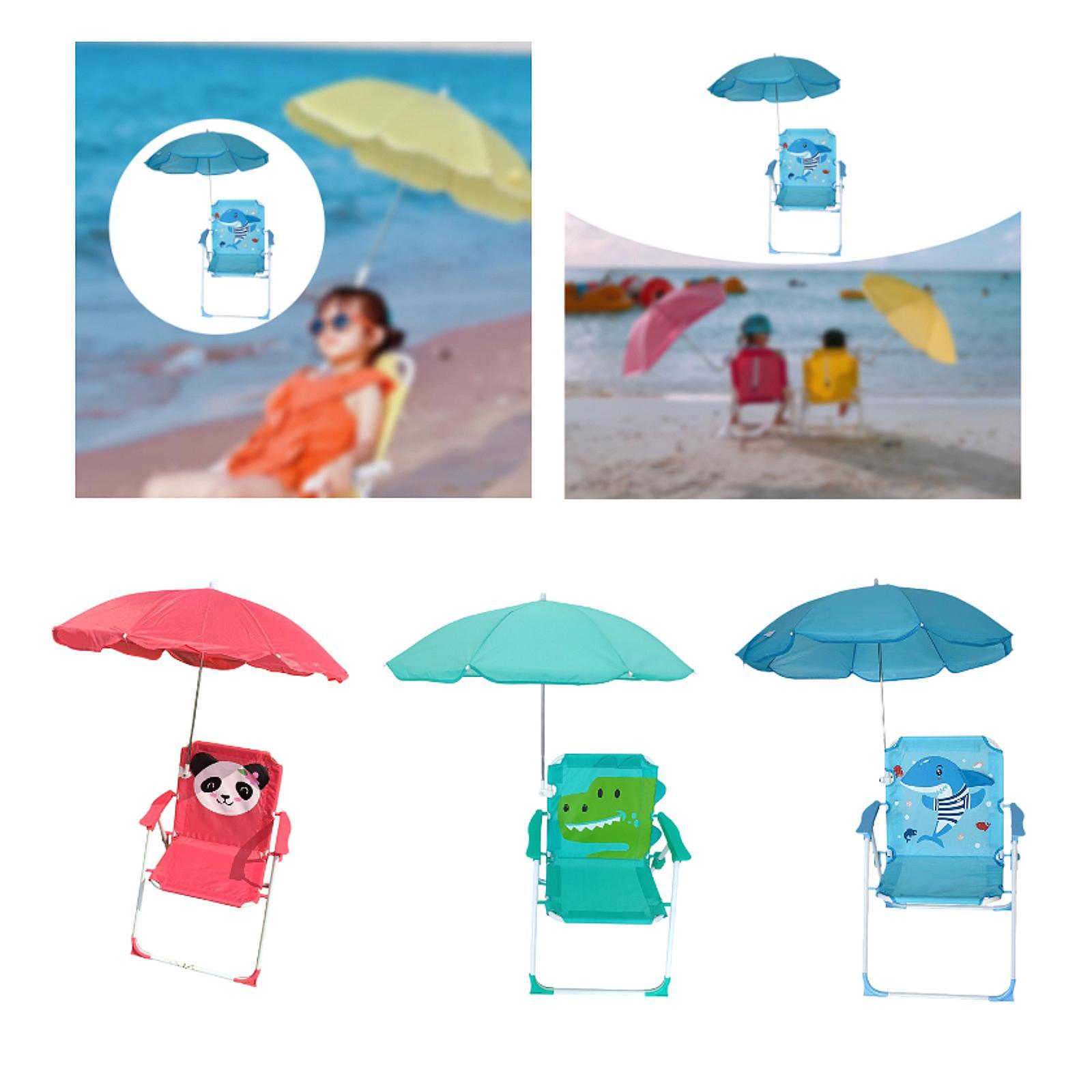Kids Beach Chairs with Umbrell - Outdoor Camping Activities For Kids 리뷰 및 가격