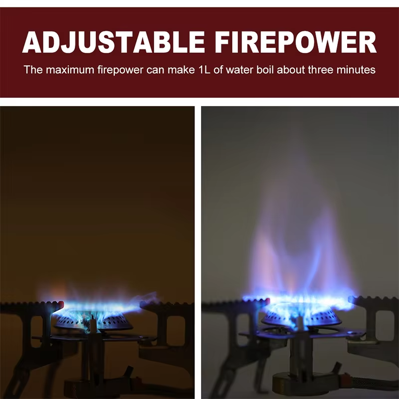 Portable 3-Burner Gas Stove, F - Outdoor Gas Camping Oven 리뷰 및 가격