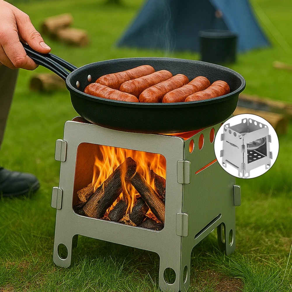 Camping Furnace Wood Stove Alc - Outdoor Gas Camping Oven 리뷰 및 가격