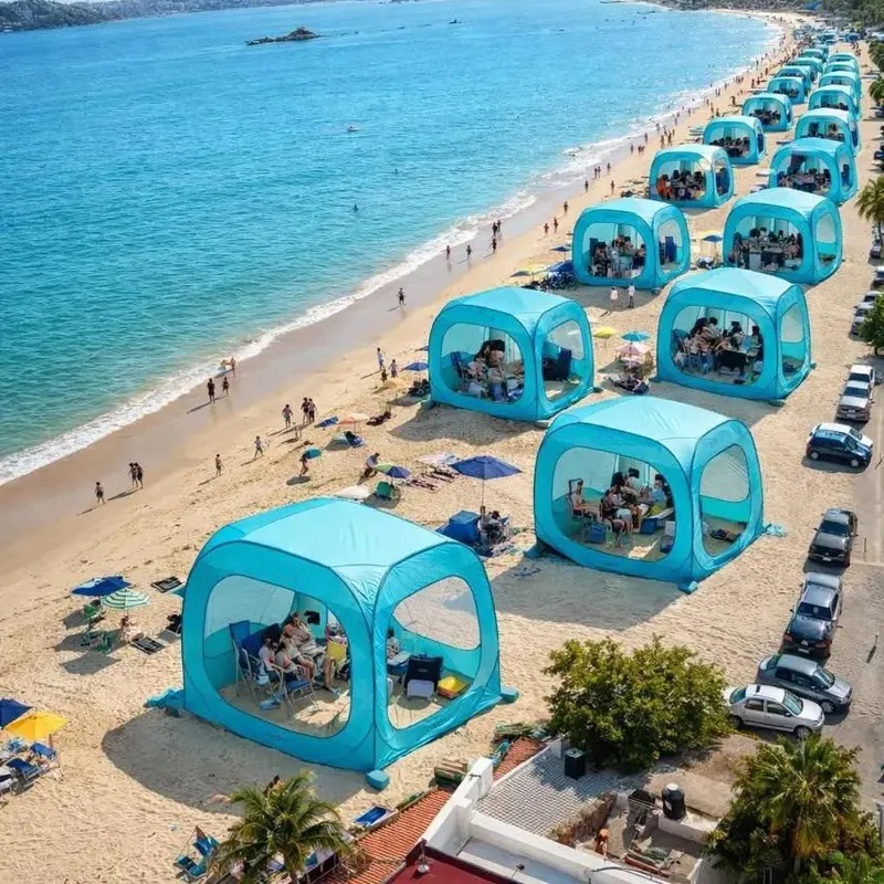 Beach Cabana Tent Quick Set up - Outdoor Camping Rental 리뷰 및 가격