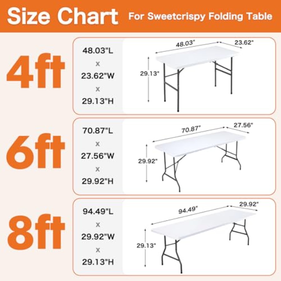 8 FT Folding Picnic Table 2 Pa - Outdoor Camping Table 리뷰 및 가격