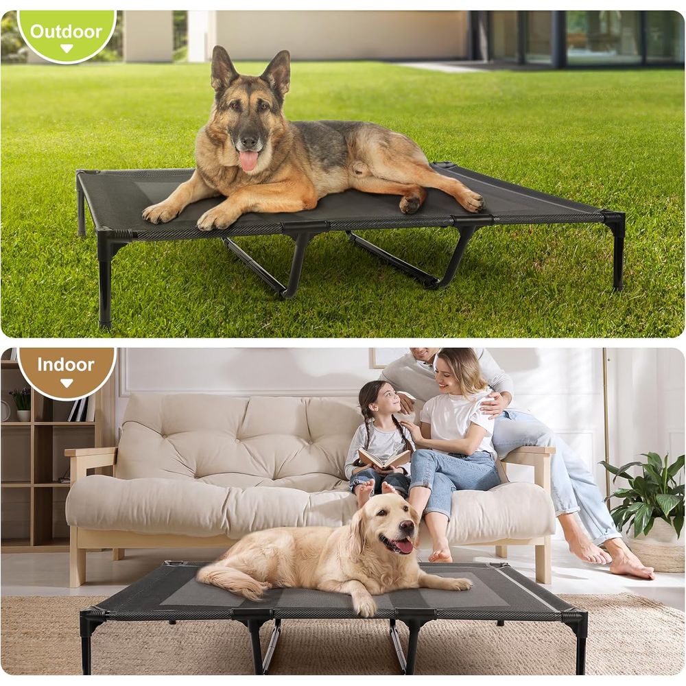 Elevated Dog Bed with Anti-Sag - Outdoor Camping Dog Bed 리뷰 및 가격