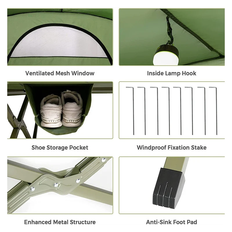 2026 Waterproof Outdoor Tents  - Outdoor Camping Beds For Sale 리뷰 및 가격