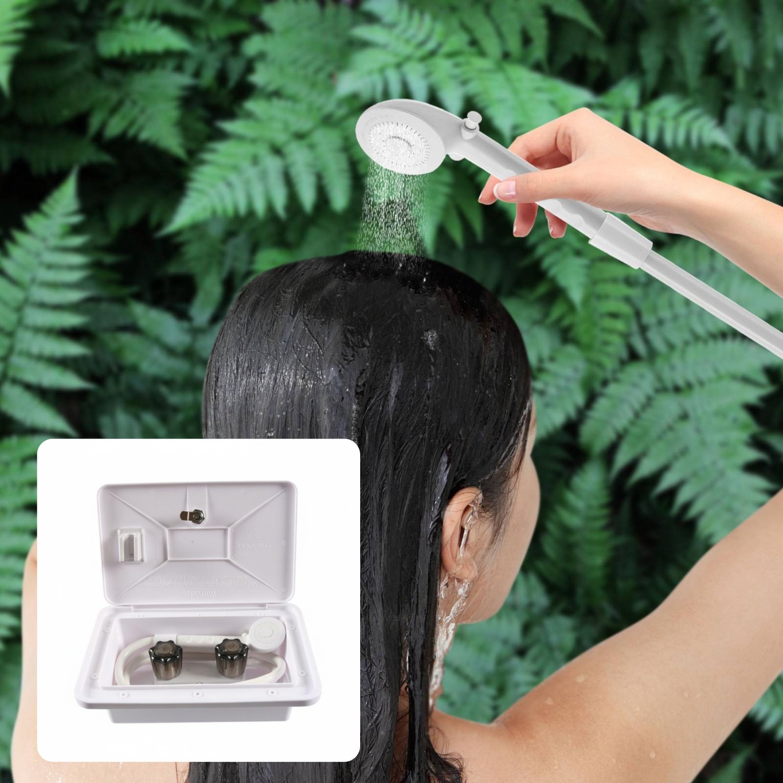 RV Exterior Shower Box Compact - Outdoor Camping Set 리뷰 및 가격