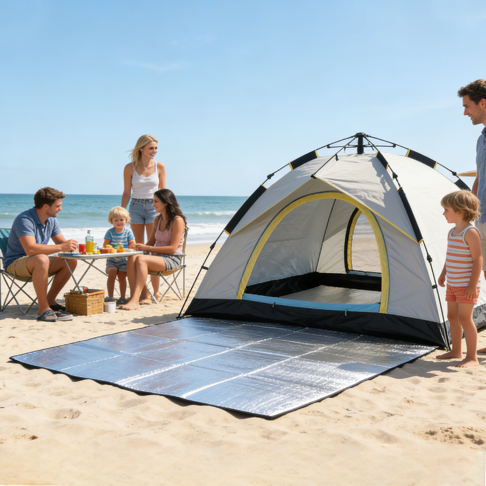 Sleeping Mat Camping 6.5x6.5ft - Outdoor Camping Mat Waterproof 리뷰 및 가격