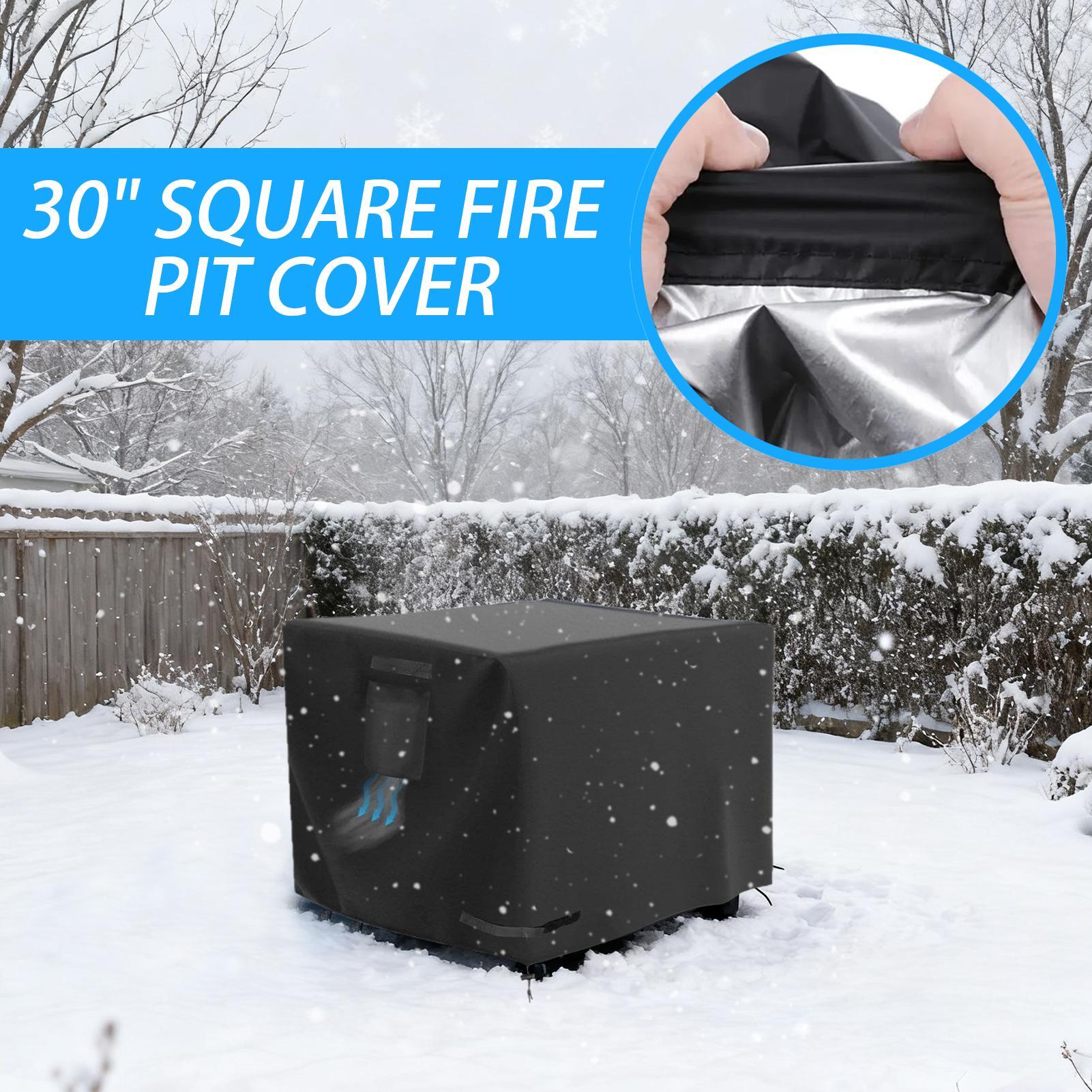 Fire Pit Cover Square 30 Inch  - Outdoor Camping Table 리뷰 및 가격
