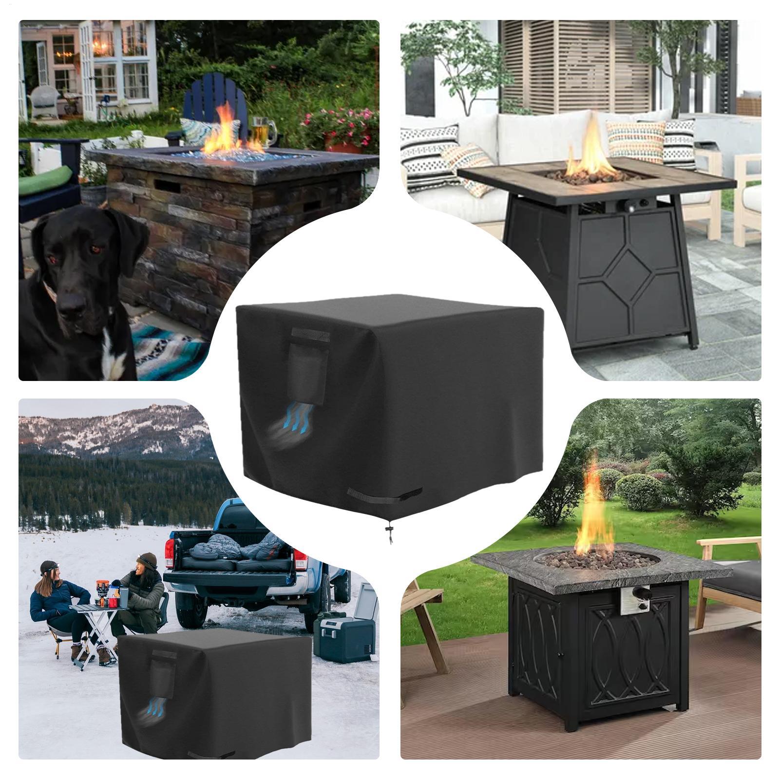 Fire Pit Cover Square 30 Inch  - Outdoor Camping Table 리뷰 및 가격