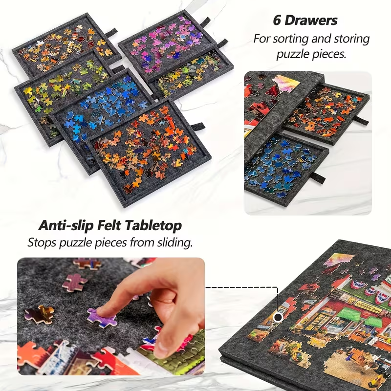 6-Drawer 1500pcs Jigsaw Puzzle - Outdoor Camping Table 리뷰 및 가격
