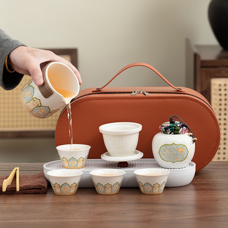 Ceramic Art Tea Set Travel Tea - Outdoor Camping Set 리뷰 및 가격