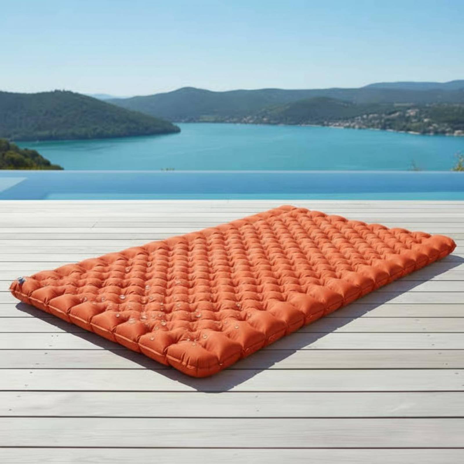 Inflatable Camping Mat Nylon T - Outdoor Camping Mat Waterproof 리뷰 및 가격