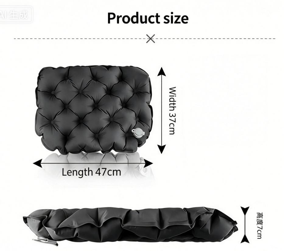 Portable Inflatable Seat Cushi - Outdoor Camping Mat Waterproof 리뷰 및 가격