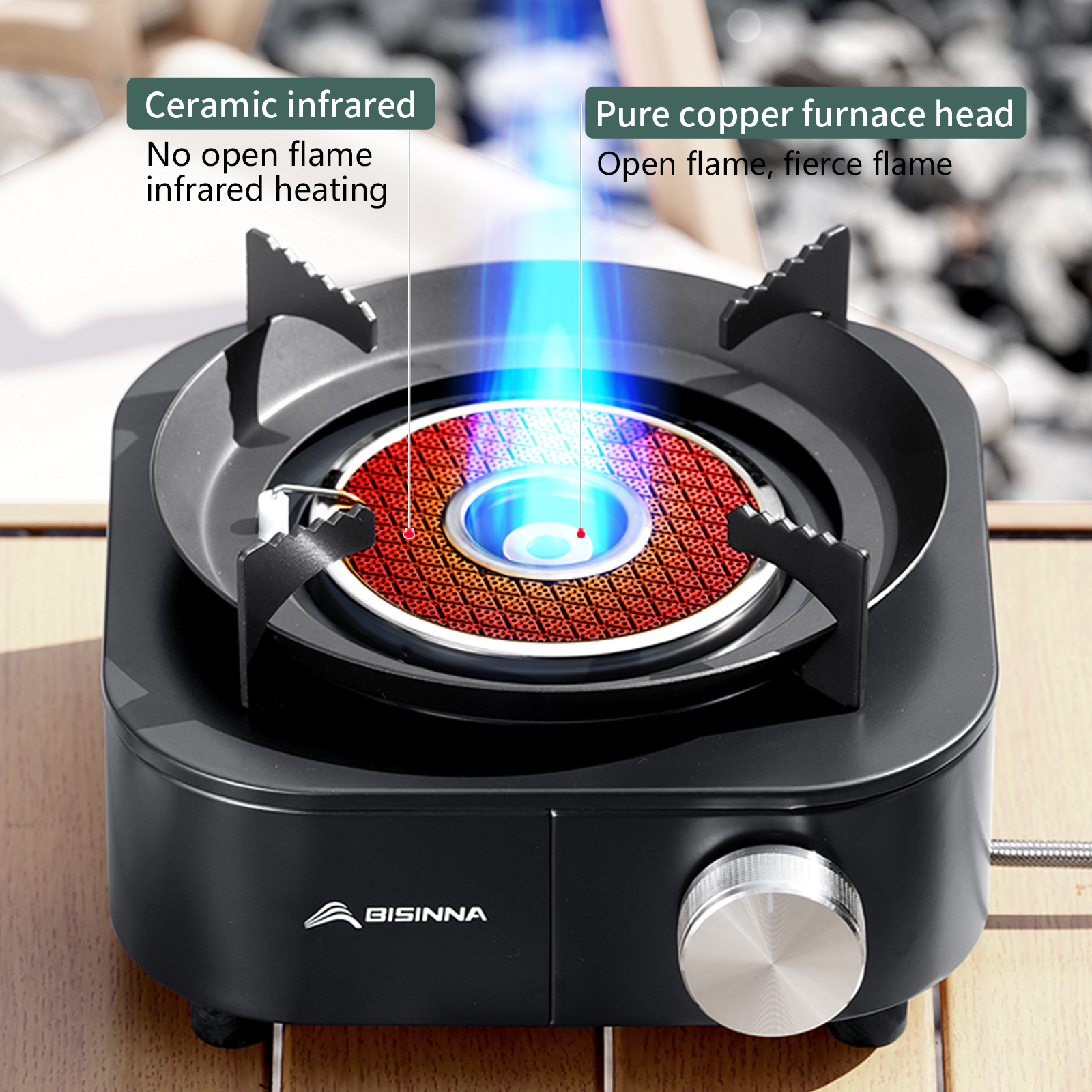 BISINNA 4000W High-power Infra - Outdoor Gas Camping Oven 리뷰 및 가격