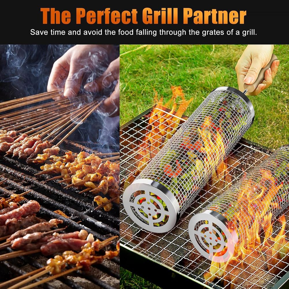 Set of 2 Stainless Steel BBQ G - Outdoor Camping Set 리뷰 및 가격