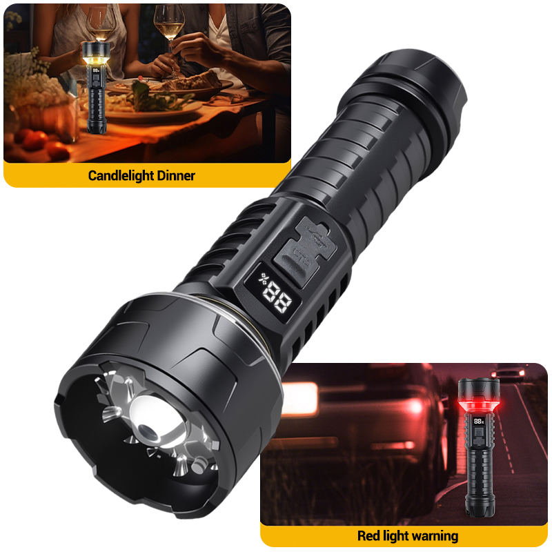 COB LED Flashlight Rechargeabl - Outdoor Camping Glamping 리뷰 및 가격