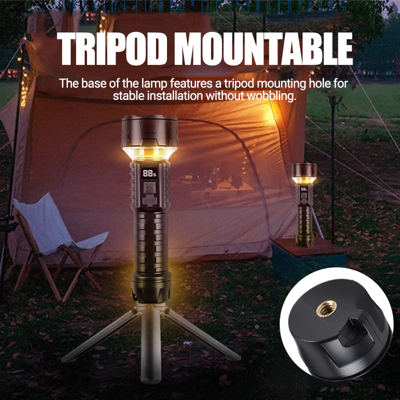 COB LED Flashlight Rechargeabl - Outdoor Camping Glamping 리뷰 및 가격
