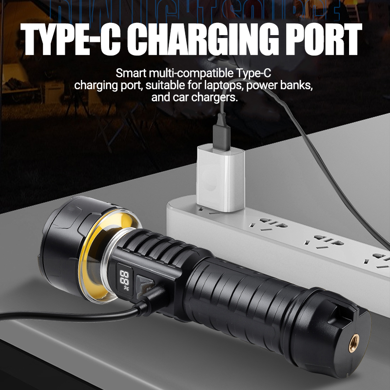 COB LED Flashlight Rechargeabl - Outdoor Camping Glamping 리뷰 및 가격