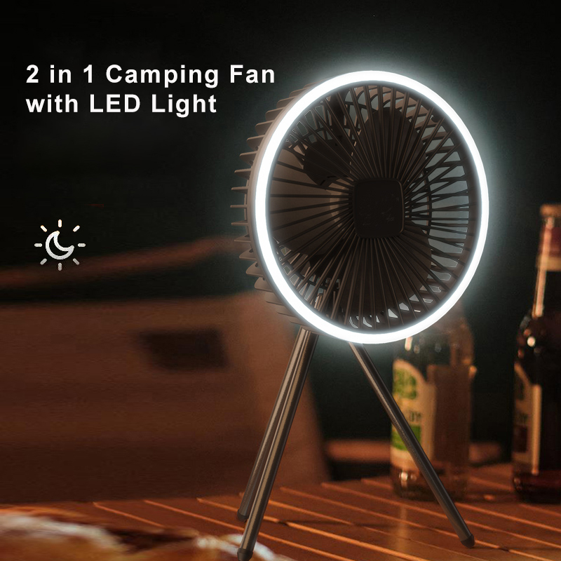 Portable Camping Fan 10000mAh  - Outdoor Camping Ventilator 리뷰 및 가격