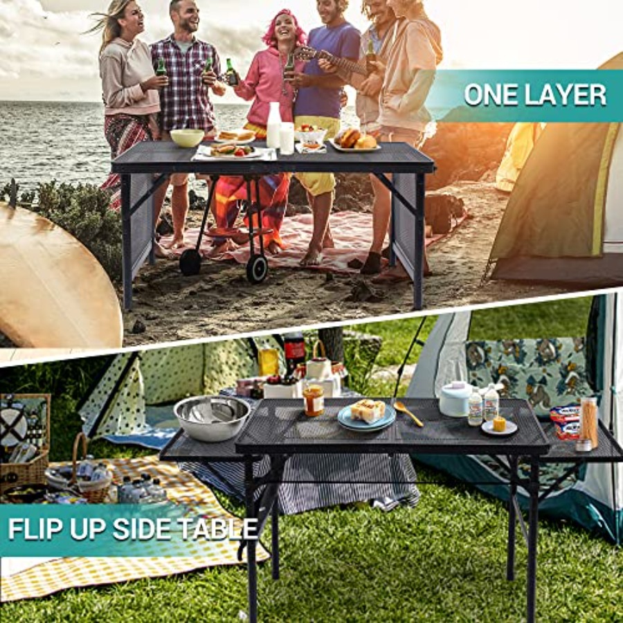 Folding Grill Table, Camping T - Outdoor Camping Table 리뷰 및 가격