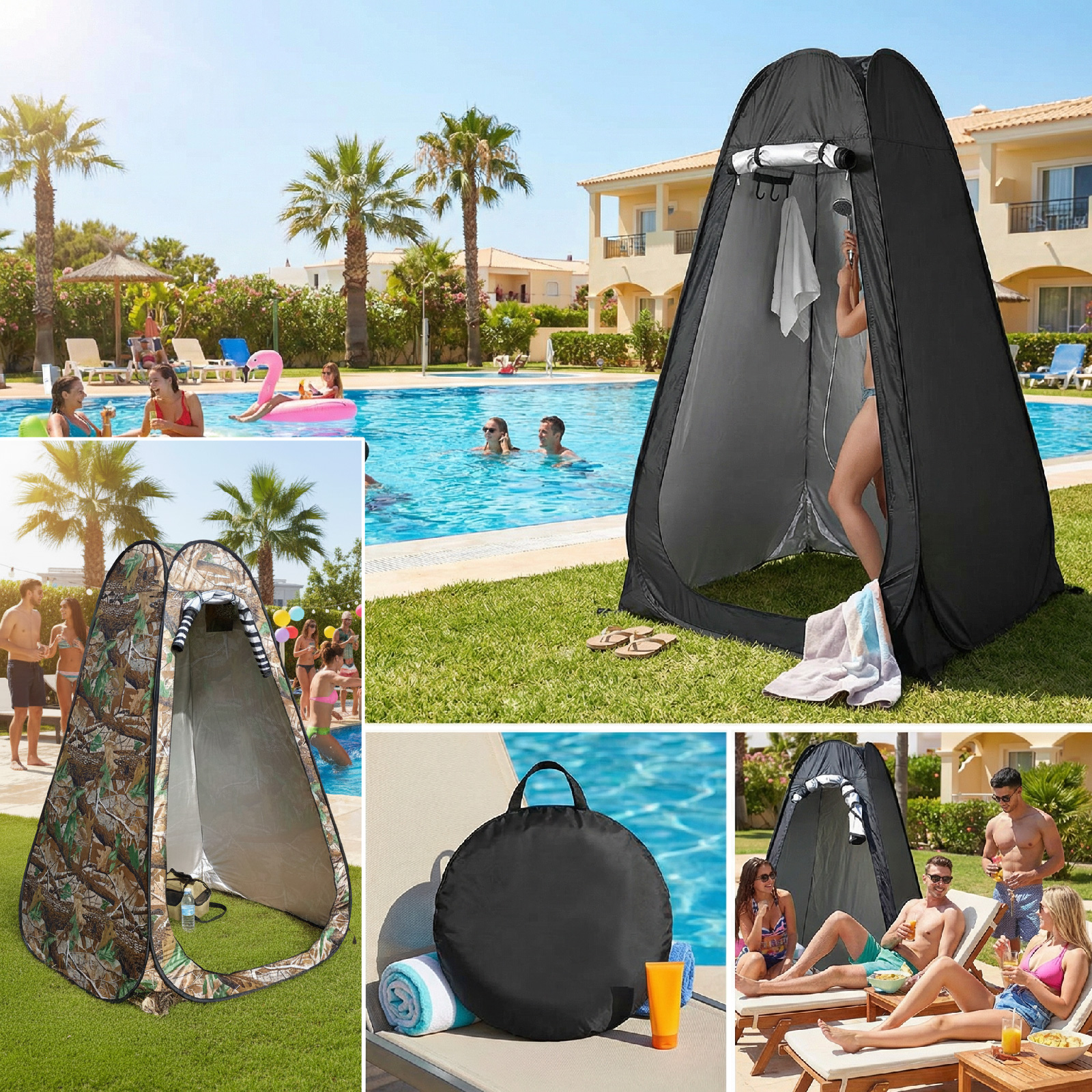 Portable Pop-Up Privacy Tent f - Outdoor Camping Toilet Tent 리뷰 및 가격